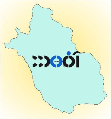 شیپ فایل محدوه سیاسی (مرز) استان فارس